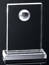 Clear Golfer Award (8"x6"x2")